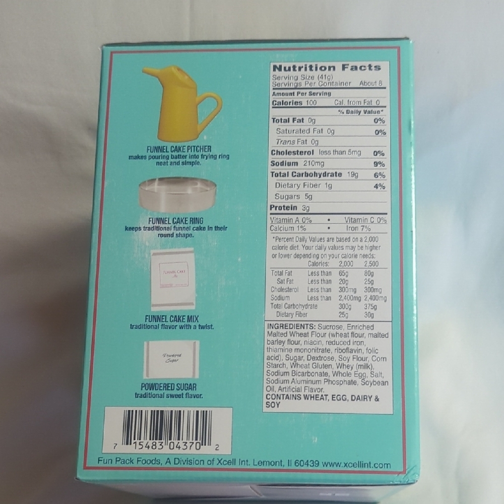 Funnel Cake Kit with Yellow Pitcher - Picture 3 of 9